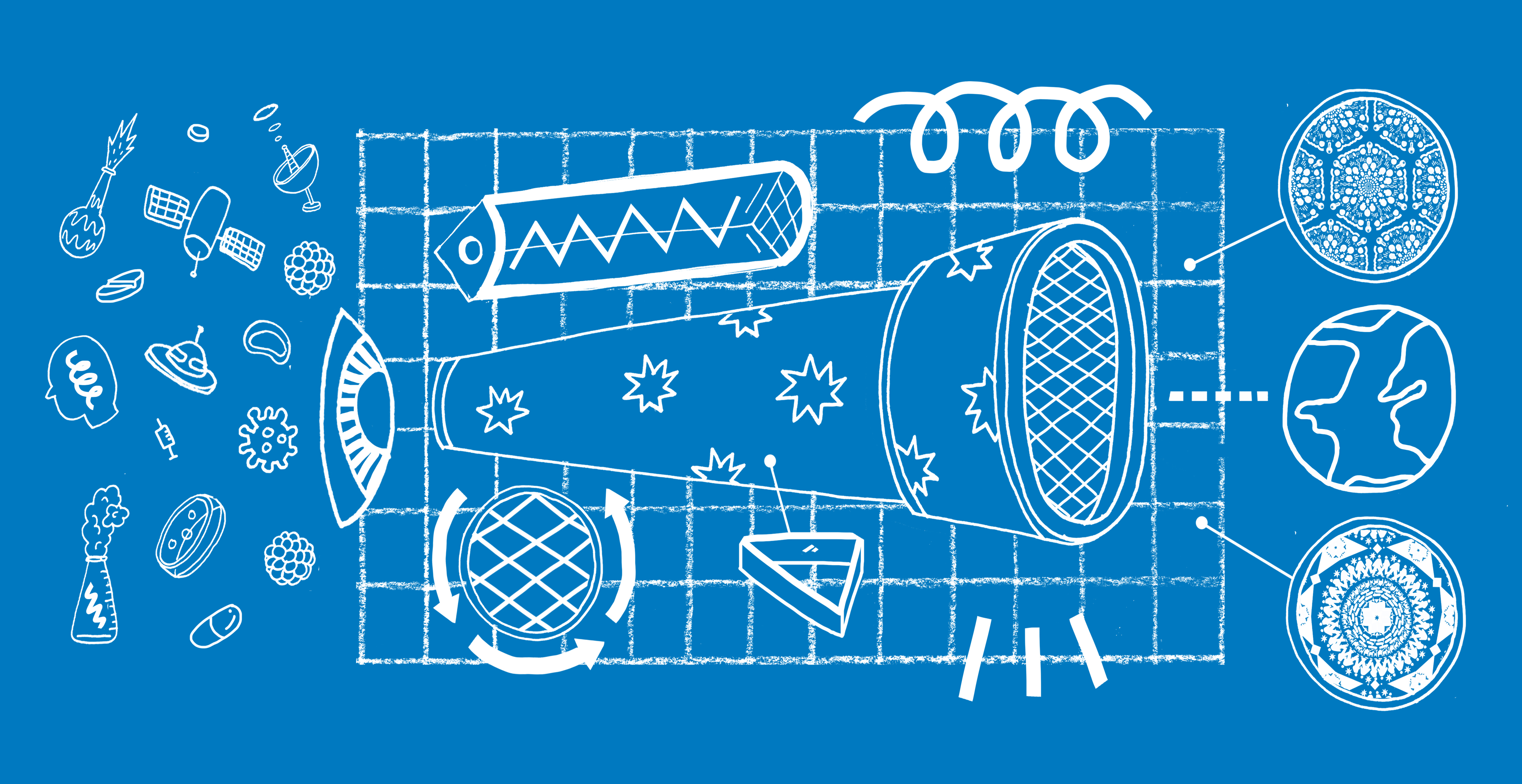 Een telescoop die voor iedereen een ander beeld schetst.