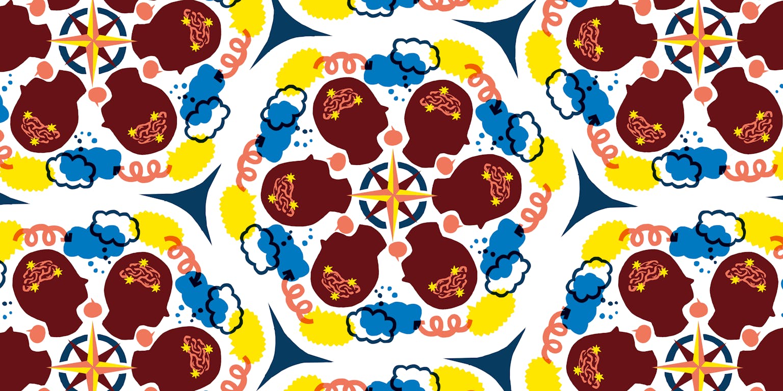 Een illustratie die de verschillen in wetenschapsculturen weergeeft.